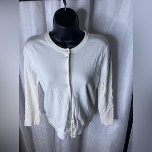 Cable and Gauge Cardigan Sweater